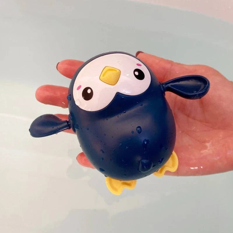 Baby Bathing Toy Kids Cute Duck Penguin Egg Water Spray Sprinkler Bathroom Sprinkling Shower - Masuh best bargains 