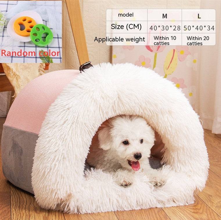 New Splice Portable Pet Nest Portable Autumn And Winter Warm Dog Nest - Masuh best bargains 