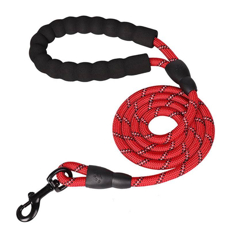 Pet Leash With Reflective & Comfortable Padded Handle For Small; Medium And Large Dogs - Masuh best bargains 