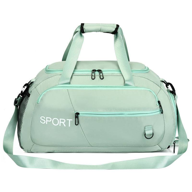 Luggage Bags For Women Handbag Oxford Men's Fitness Gym Shoulder Bag Waterproof Sports Travel Backpack With Shoes Compartment - Masuh best bargains 